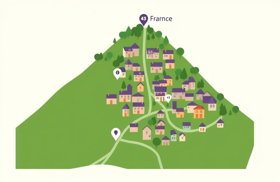 Carte du secteur d'intervention autour de Auterive (31190)